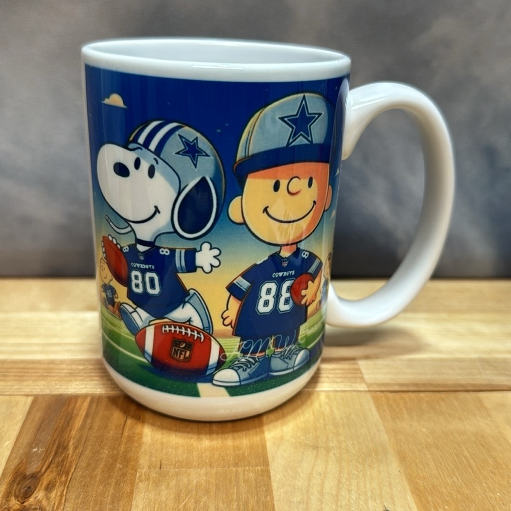 COWBOYS SUBLIMATION CUP 15 oz SNOOPY​